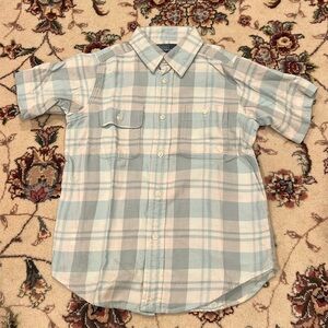 Boys Polo Ralph Lauren Short Sleeve Button Down Dress Shirt